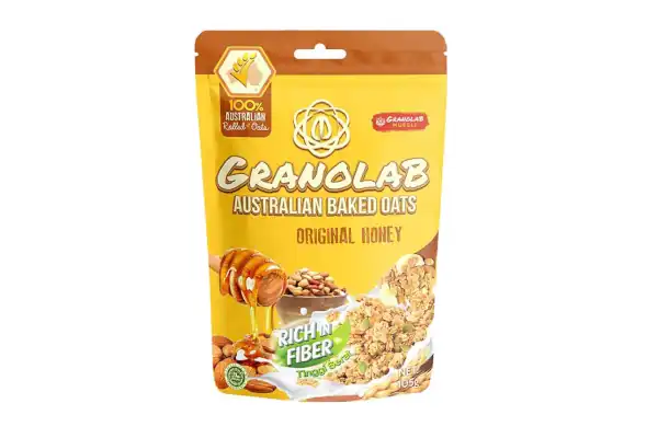 Granolab Australian Baked Oats Original Honey