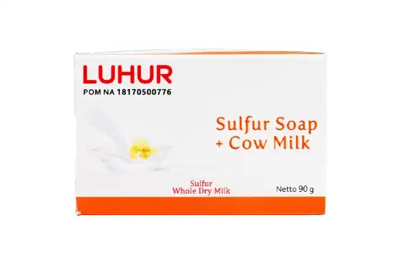 LUHUR Sulfur Soap Cow Milk