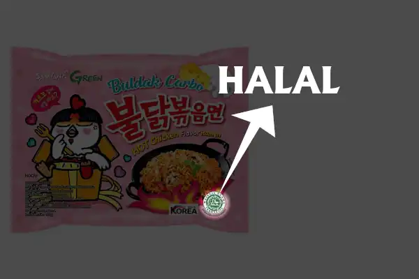 apakah mie samyang halal