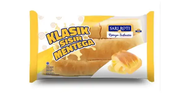 Roti Sisir Mentega klasik Sari Roti