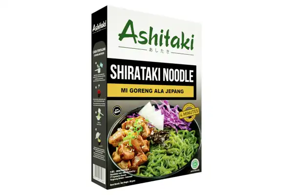 ashitaki mie shirataki ala jepang