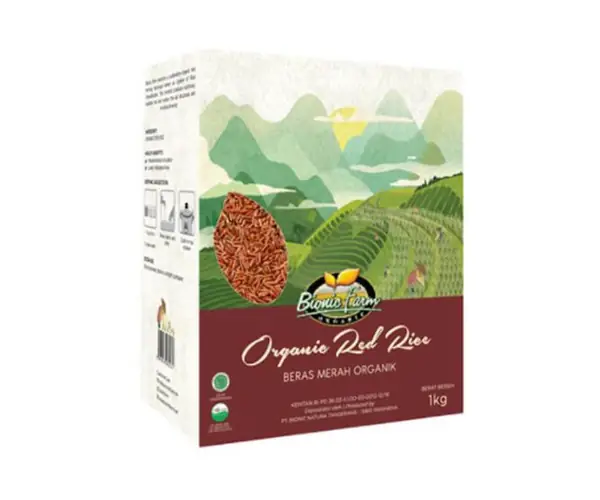 bionic farm organic red rice