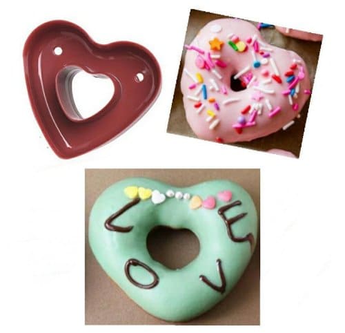 cetakan donat love