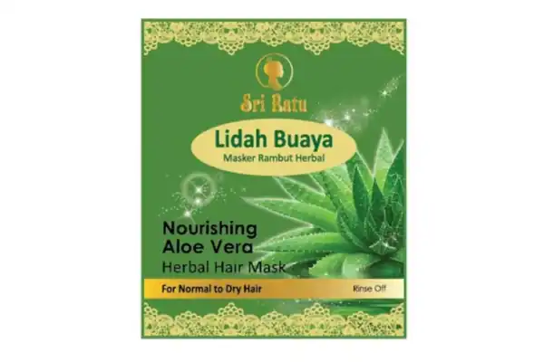 masker rambut alami sri ratu