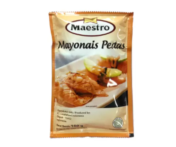 mayonaise pedas sachet