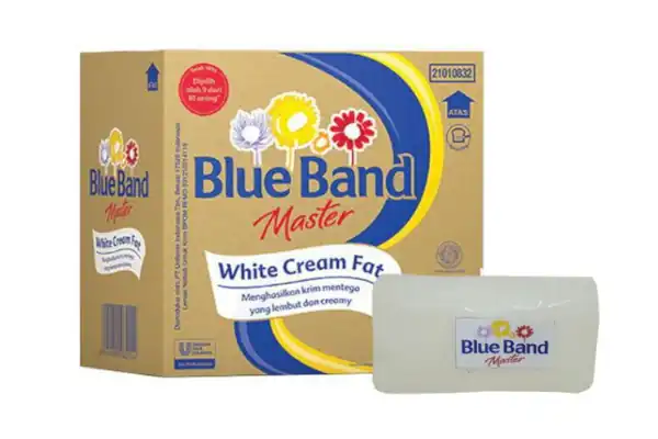 mentega putih blue band white cream fat