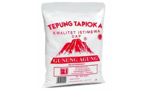 tepung tapioka gunung agung