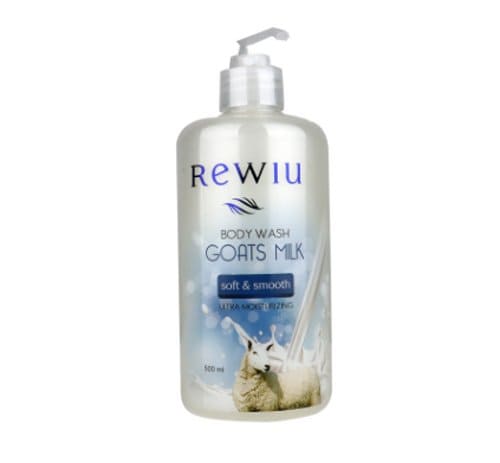 body wash susu kambing Rewiu