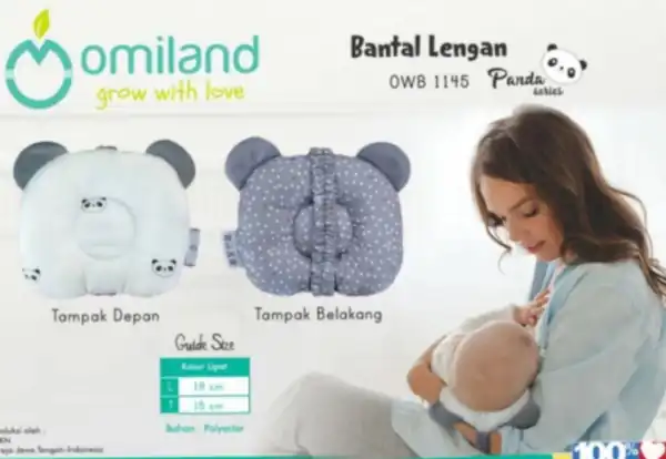 omiland bantal lengan anti peyang