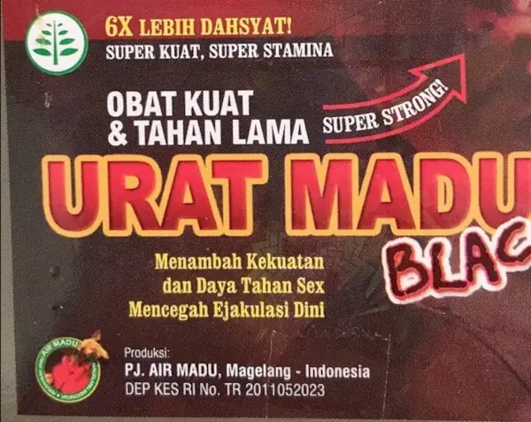 urat madu bpom palsu