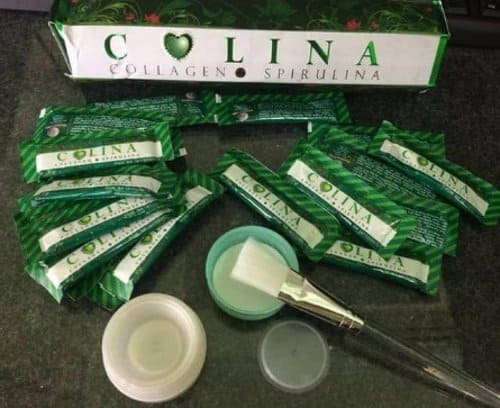 Colina Masker Spirulina Sachet