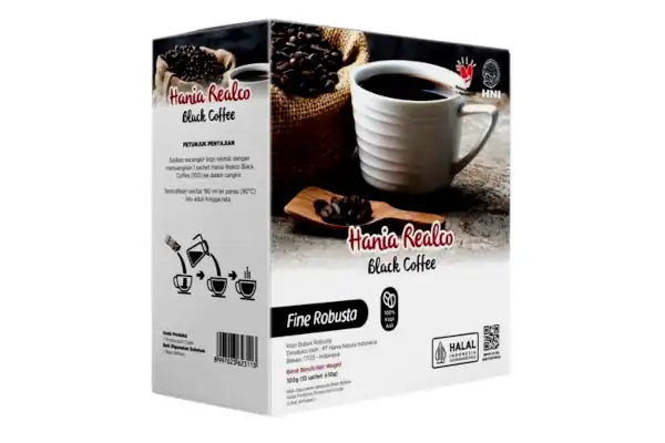 kopi hitam hni hania realco black coffee