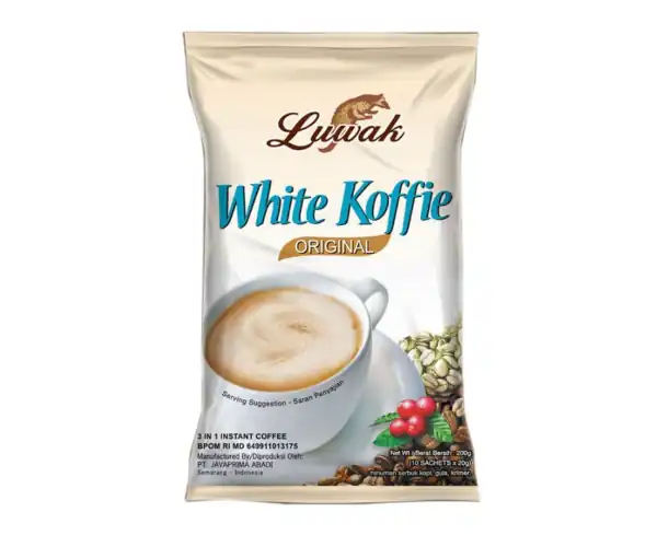 kopi sachet luwak white koffie