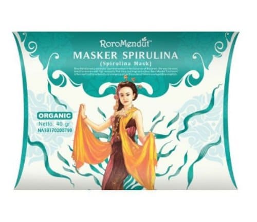 masker spirulina roro mendut