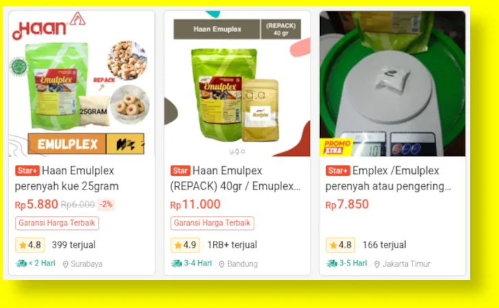 alternatif pembelian emplex