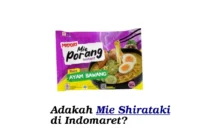 mie shirataki di indomaret