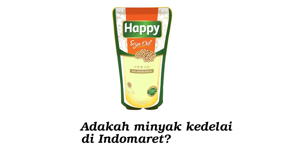 minyak kedelai di Indomaret