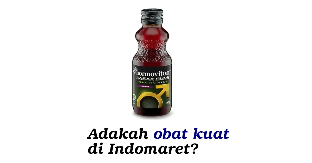 obat kuat di Indomaret