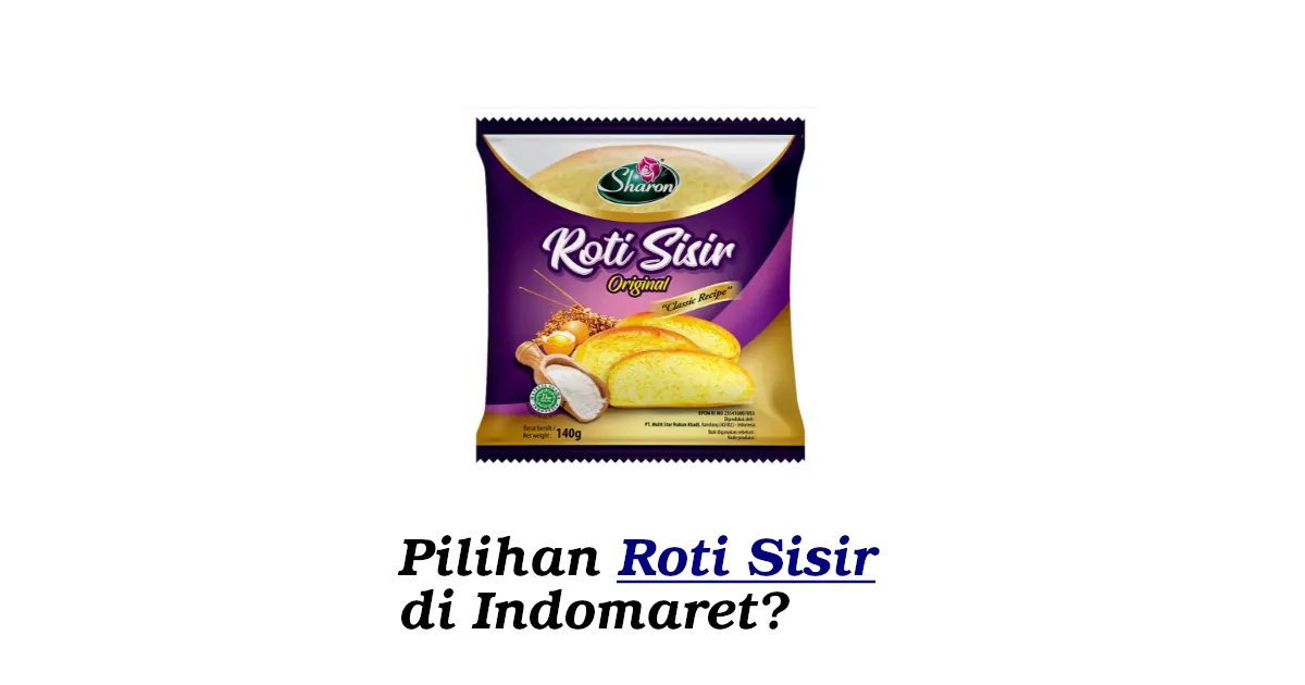 roti sisir di indomaret