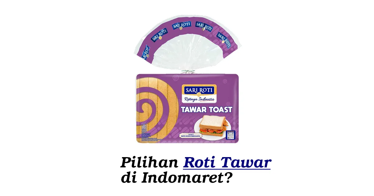 roti tawar di indomaret
