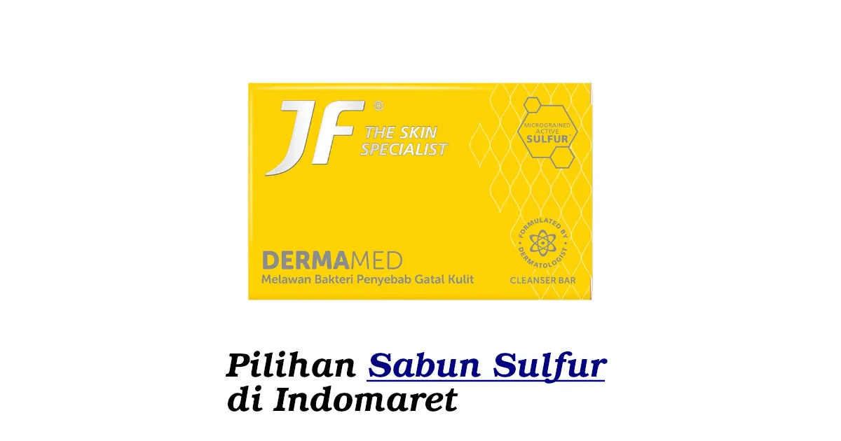 sabun belerang di indomaret