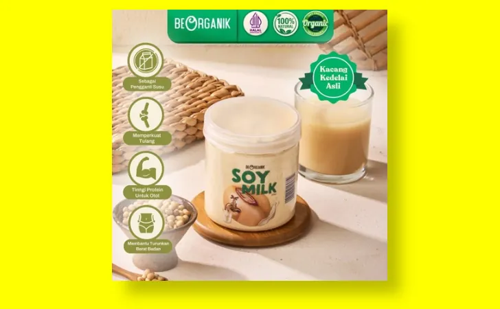 susu kedelai bubuk di shopee