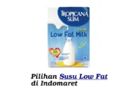 susu rendah lemak di indomaret