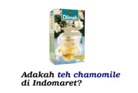 teh chamomile di indomaret