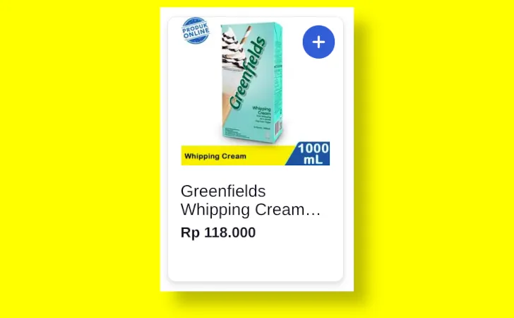Greenfields Whipping Cream