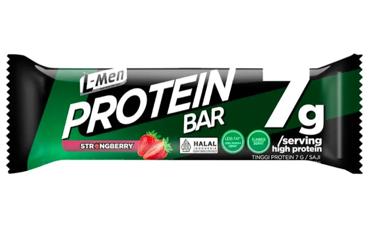 L-Men Strongberry Bar & Crunchy Chocolate Bar