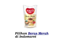 beras merah di indomaret