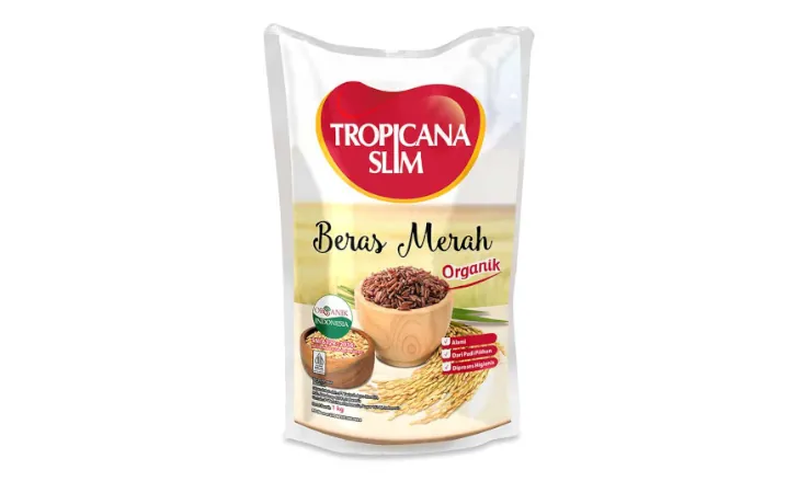 beras merah tropicana slim di indomaret
