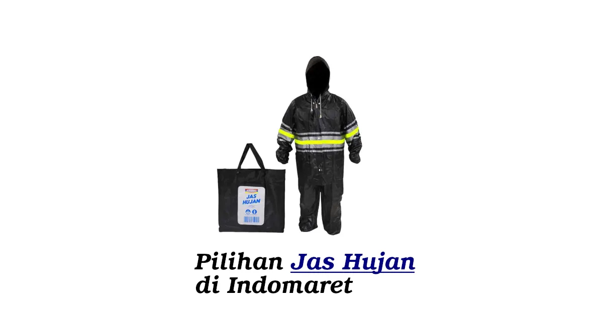 jas hujan di indomaret