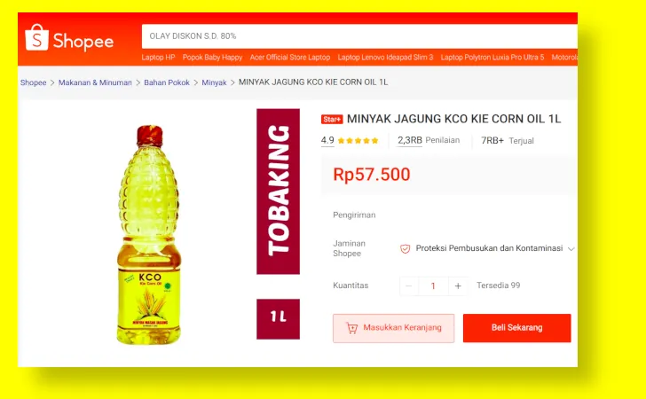 kco corn oil