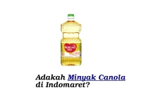 minyak canola di indomaret