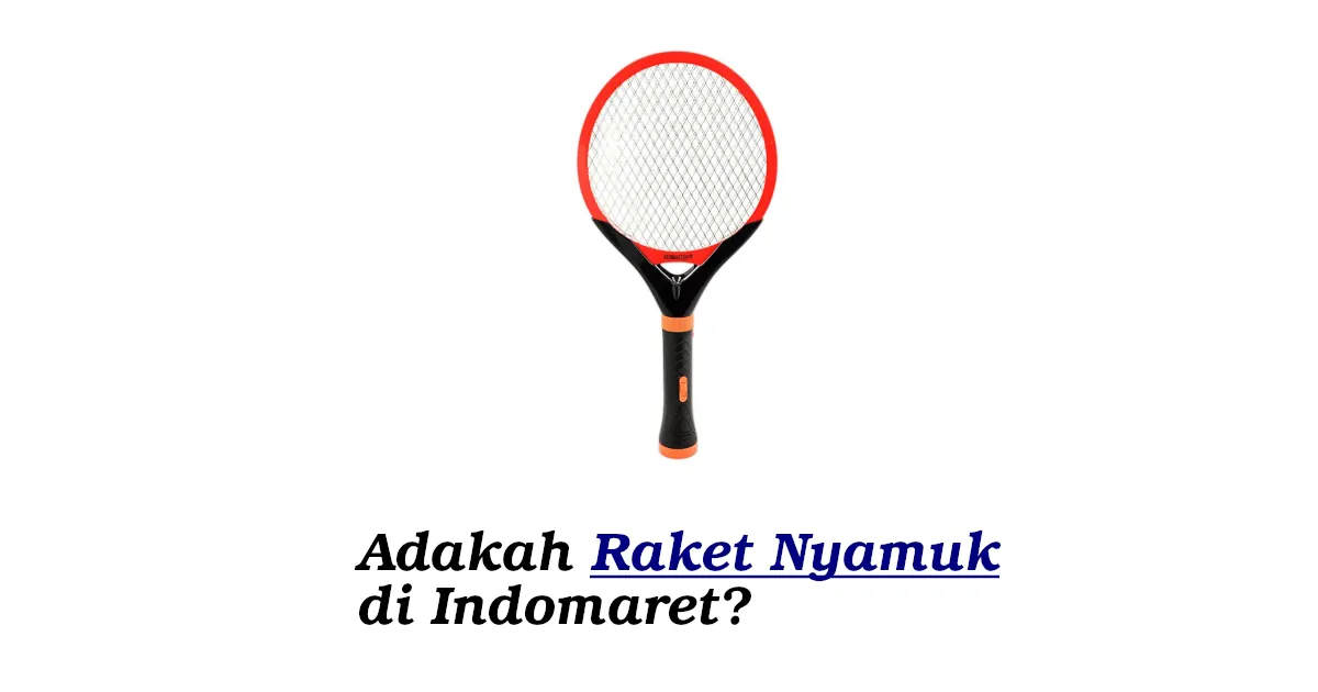 raket nyamuk di indomaret