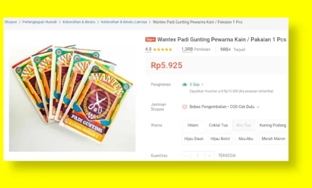 wantex padi gunting di shopee